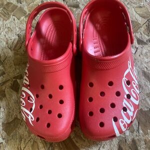 CROCS! CocaCola Woman’s size 8.